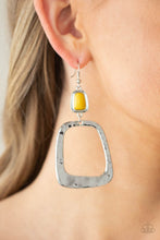 Load image into Gallery viewer, Paparazzi Jewelry Earrings Material Girl Mod - Yellow