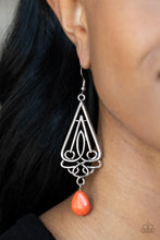 Load image into Gallery viewer, Paparazzi Jewelry Earrings Transcendent Trendsetter - Orange