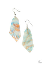 Load image into Gallery viewer, Paparazzi Jewelry Earrings Walking On WATERCOLORS - Blue