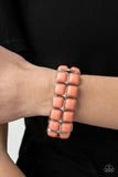 Paparazzi Jewelry Bracelet Double The DIVA-ttitude – Orange
