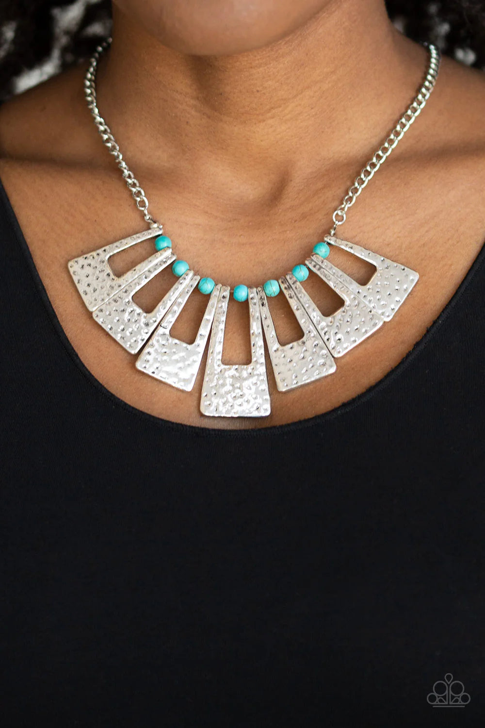 Paparazzi Jewelry Necklace Terra Takeover - Blue