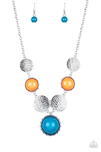 Paparazzi Jewelry Necklace Bohemian Bombshell - Multi