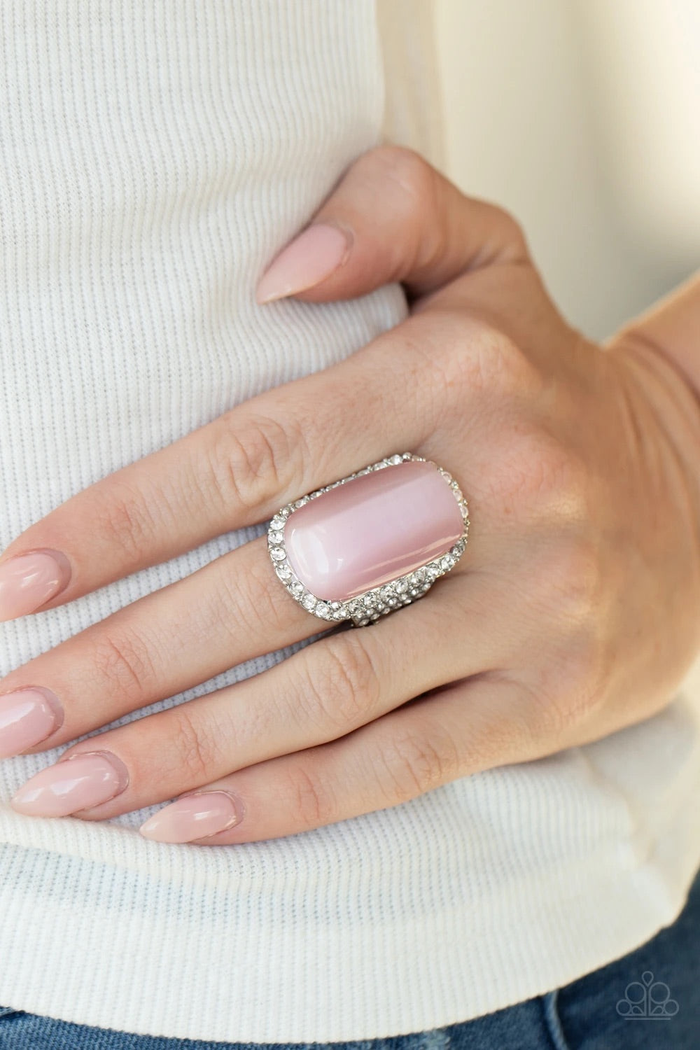 Paparazzi Jewelry Ring Thank Your LUXE-y Stars - Pink