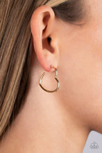 Load image into Gallery viewer, Paparazzi Jewelry Earrings Burnished Beau - Gold