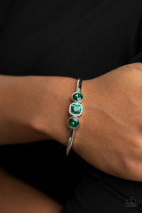 Paparazzi Jewelry Bracelet Royal Demands - Green