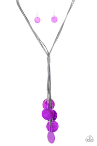 Paparazzi Jewelry Necklace Tidal Tassel Purple