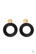 Load image into Gallery viewer, Paparazzi Jewelry Earrings Strategically Sassy - Black