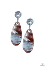 Load image into Gallery viewer, Paparazzi Jewelry Earrings A HAUTE Commodity - Brown