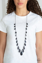 Load image into Gallery viewer, Paparazzi Jewelry Necklace GLOW And Steady Wins The Race - Black