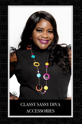 Paparazzi Jewelry Necklace Kaleidoscopically Captivating