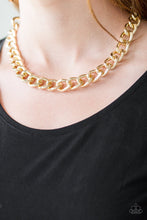 Load image into Gallery viewer, Paparazzi Jewelry Necklace Heavyweight Champion - Gold