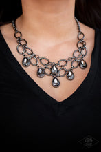 Load image into Gallery viewer, Paparazzi Jewelry Necklace Show-Stopping Shimmer - Black