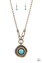 Load image into Gallery viewer, Paparazzi Jewelry Necklace Badlands Treasure Hunt - Brass