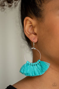 Paparazzi Jewelry Earrings Peruvian Princess - Blue