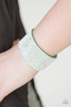 Load image into Gallery viewer, Paparazzi Jewelry Bracelet Roll With The Punches - Green