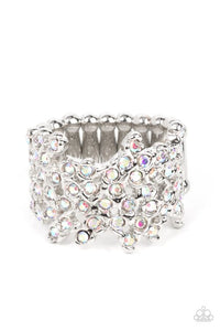 Paparazzi Jewelry Ring Sizzling Shimmer - Multi