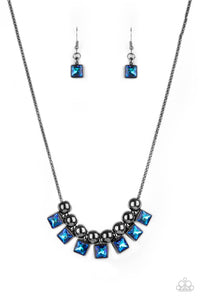 Paparazzi Jewelry Necklace Graciously Audacious - Blue