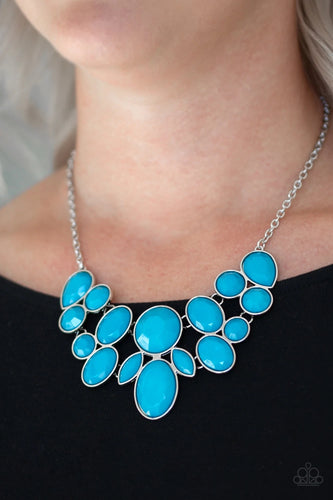 Paparazzi Jewelry Necklace Demi-Diva - Blue