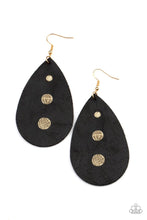 Load image into Gallery viewer, Paparazzi Jewelry Earrings Rustic Torrent - Black