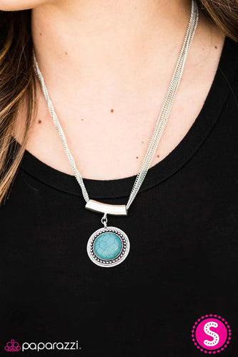 Paparazzi Necklace Should Have Been A Cowboy - Blue