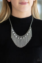 Load image into Gallery viewer, Paparazzi Jewelry Necklace Bragging Rights - Silver
