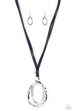 Load image into Gallery viewer, Paparazzi Jewelry Necklace Long OVAL-due - Blue