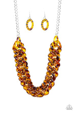 Load image into Gallery viewer, Paparazzi Jewelry Life Of The Party Comin In HAUTE - Brown