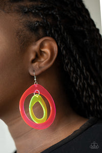 Paparazzi Jewelry Earrings Show Your True NEONS - Multi