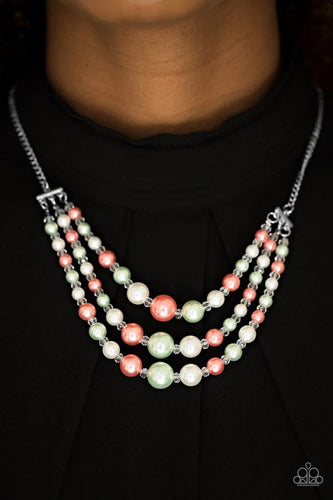 Paparazzi Jewelry Necklace Spring Social - Multi