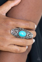Load image into Gallery viewer, Paparazzi Jewelry Ring Ego Trippin - Blue