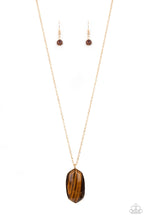 Load image into Gallery viewer, Paparazzi Jewelry Necklace Elemental Elegance - Brown