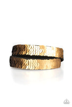 Load image into Gallery viewer, Paparazzi Jewelry Exclusive Bracelet Under The SEQUINS - Gold