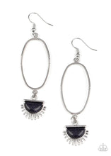 Load image into Gallery viewer, Paparazzi Jewelry Earrings SOL Purpose - Blue