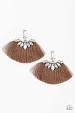 Load image into Gallery viewer, Paparazzi Jewelry Earrings Formal Flair - Brown
