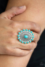 Load image into Gallery viewer, Paparazzi Jewelry Ring Mesa Man - Blue