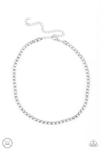 Paparazzi Jewelry Necklace Starlight Radiance - White