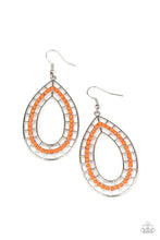Load image into Gallery viewer, Paparazzi Jewelry Earrings Fruity Fiesta - Orange