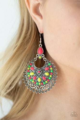 Paparazzi Jewelry Earrings Laguna Leisure - Multi