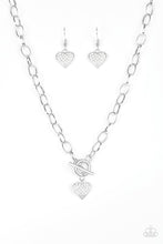 Load image into Gallery viewer, Paparazzi Jewelry Necklace Harvard Hearts - White