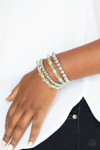 Paparazzi Jewelry Bracelet Delightfully Disco - Green