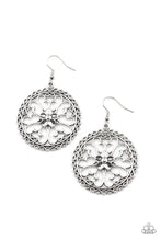 Load image into Gallery viewer, Paparazzi Jewelry Earrings Floral Fortunes - Silver