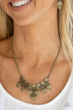 Load image into Gallery viewer, Paparazzi Jewelry Necklace Rustic Smolder - Brass