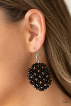 Load image into Gallery viewer, Paparazzi Jewelry Earrings Summer Escapade - Black