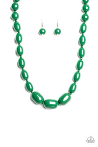 Paparazzi Jewelry Necklace Poppin Popularity - Green