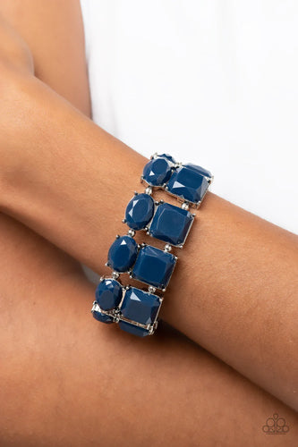 Paparazzi Jewelry Bracelet Dont Forget Your Toga - Blue