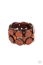 Load image into Gallery viewer, Paparazzi Jewelry Wooden Beach Bravado - Brown