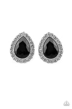 Load image into Gallery viewer, Paparazzi Jewelry Earrings All HAUTE and Bothered - Black