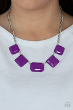 Load image into Gallery viewer, Paparazzi Jewelry Necklace Instant Mood Booster - Purple