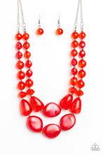 Load image into Gallery viewer, Paparazzi Jewelry Necklace Beach Glam - Red