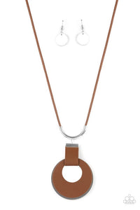 Paparazzi Jewelry Necklace Luxe Crush - Brown